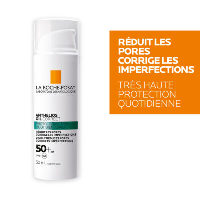 La roche posay anthelios oil correct photocorrection gel-crème quotidien spf50+ 50ml
