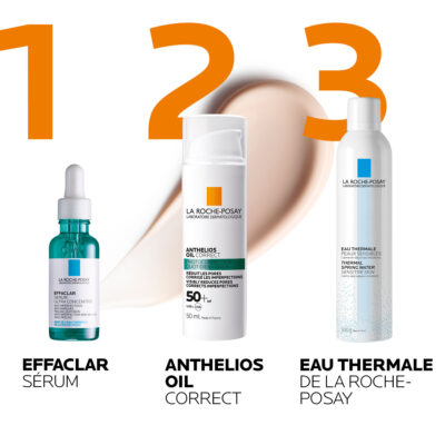 La roche posay anthelios oil correct photocorrection gel-crème quotidien spf50+ 50ml