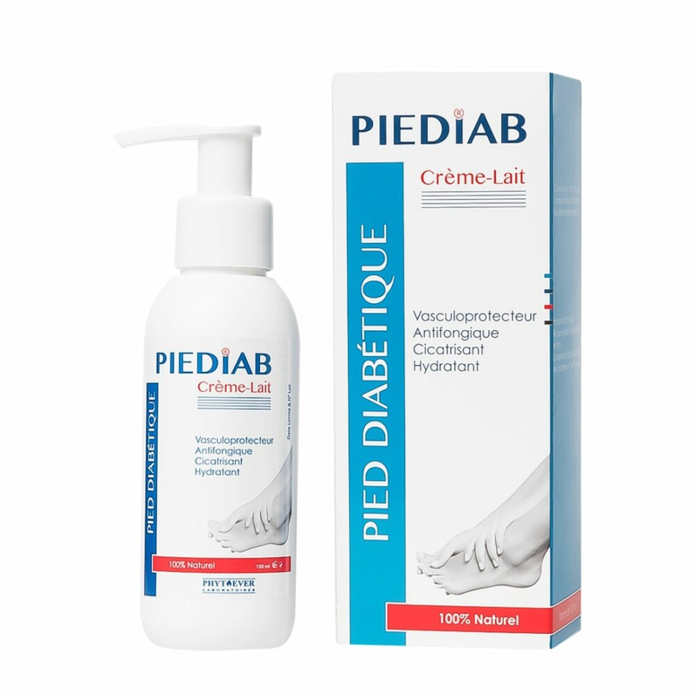 Phytoever piediab creme lait pied diabetique 100 ml