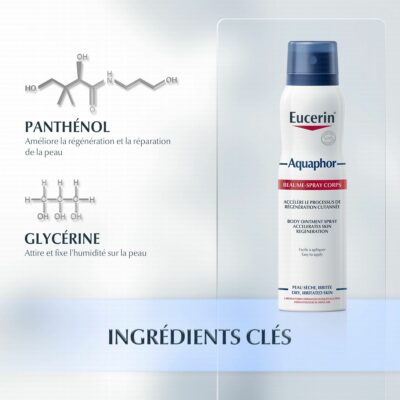 Eucerin aquaphor baume spray corps 250ml