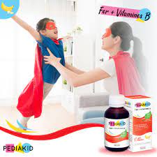 PEDIAKID Fer + Vitamines B sirop 125ml