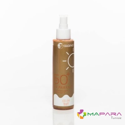 Alania spray protecteur corps pailleté spf 50+