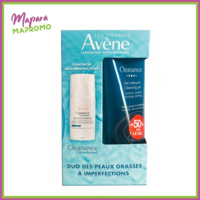 Avene Duo Cleanance Comedomed 30 ml + Cleanance Gel 200 ml