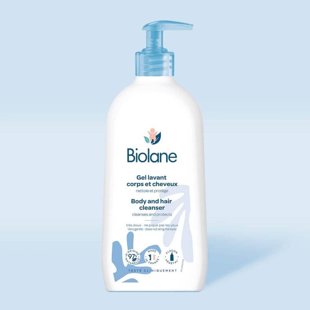 Biolane gel lavant corps et cheveux 2en1 750ml
