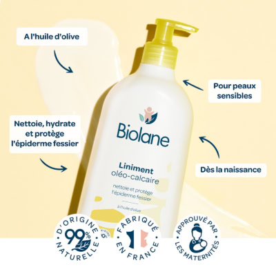 Biolane liniment oléo-calcaire 300ml