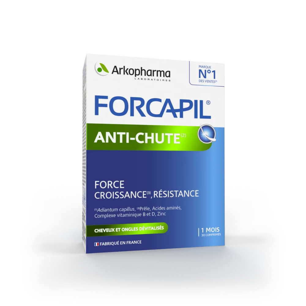 Forcapil anti-chute 30 comprimés