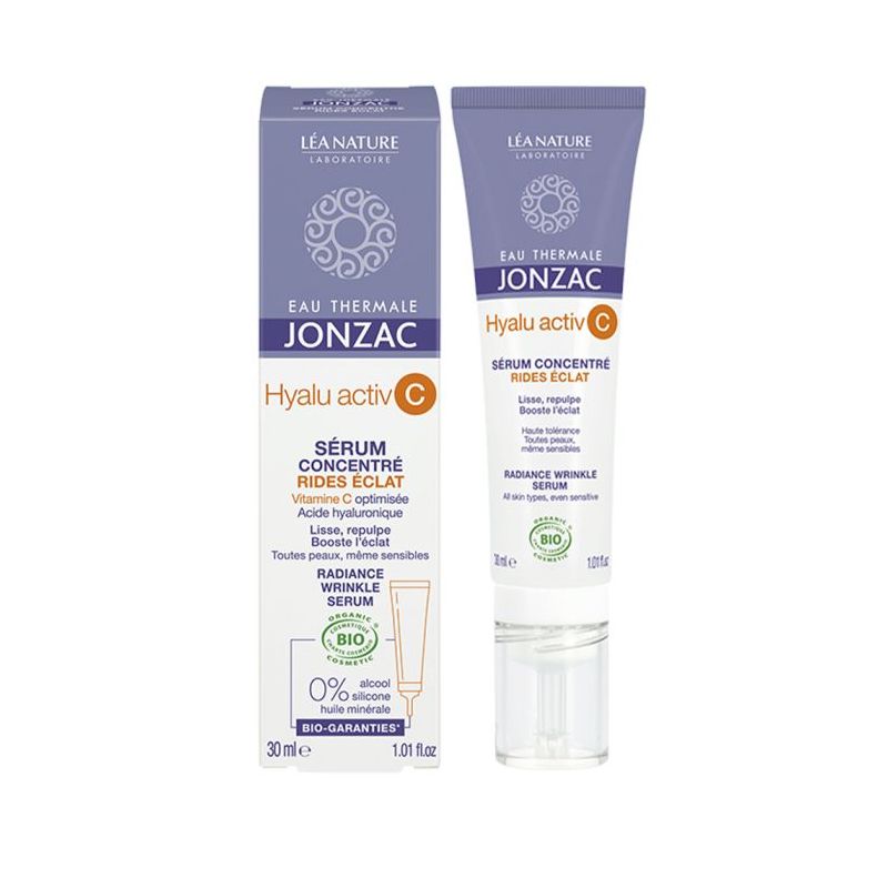 JONZAC HYALU ACTIV C Serum Concentre Rides Eclat 30ml