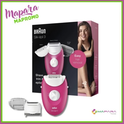 Braun Épilateur Silk-épil 3 SE3-410