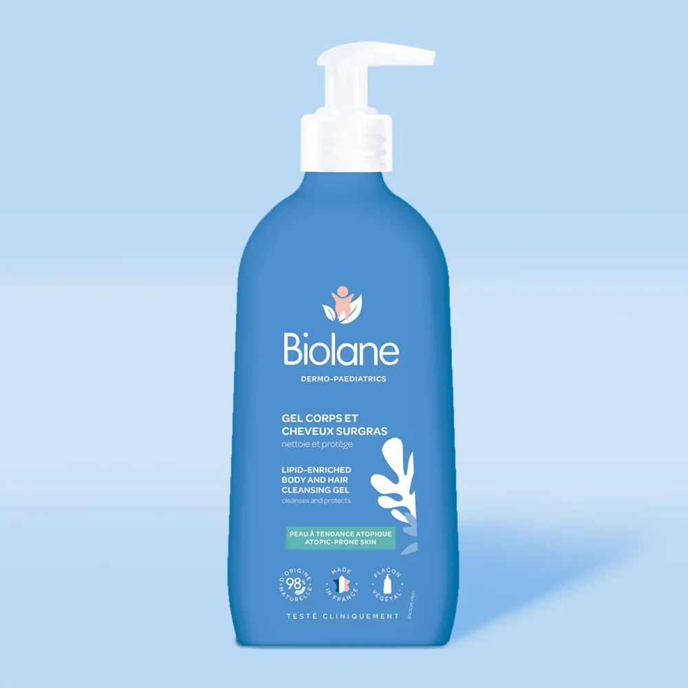 Biolane gel surgras cheveux et corps