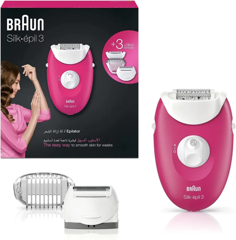 Braun epilateur silk-épil 3 se3-273