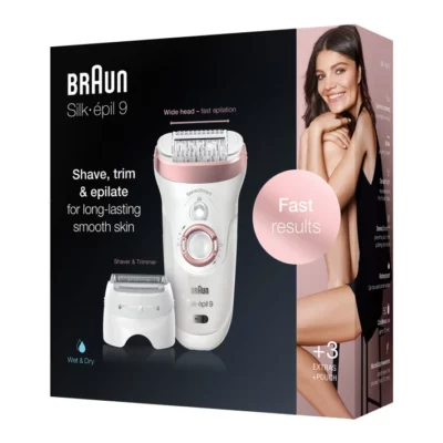 Braun épilateur silk-épil 9 ses9-720