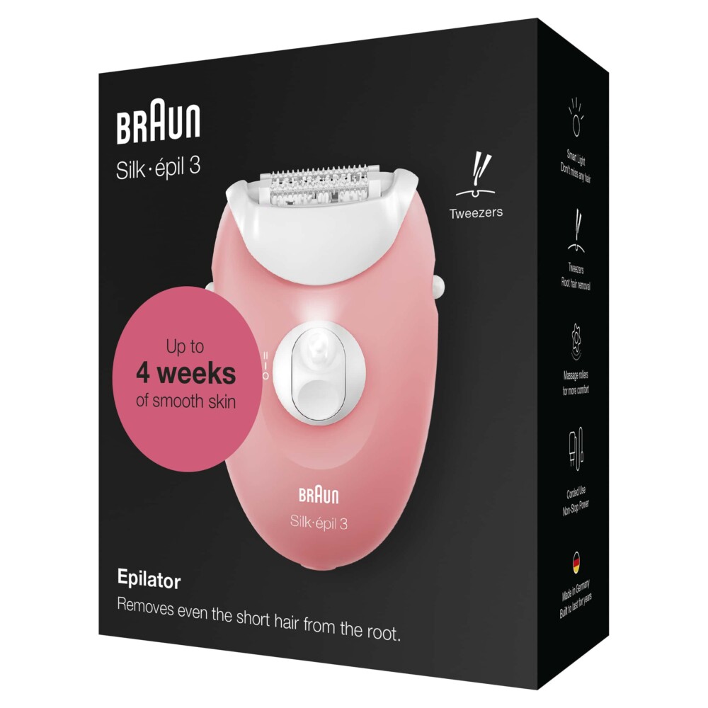Braun epilateur silk-épil 3 se3-176 – image 2