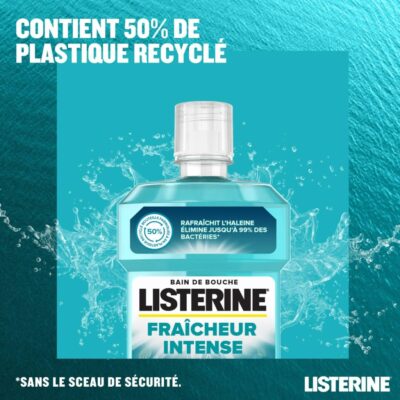 Listerine bain de bouche fraîcheur intense 500 ml