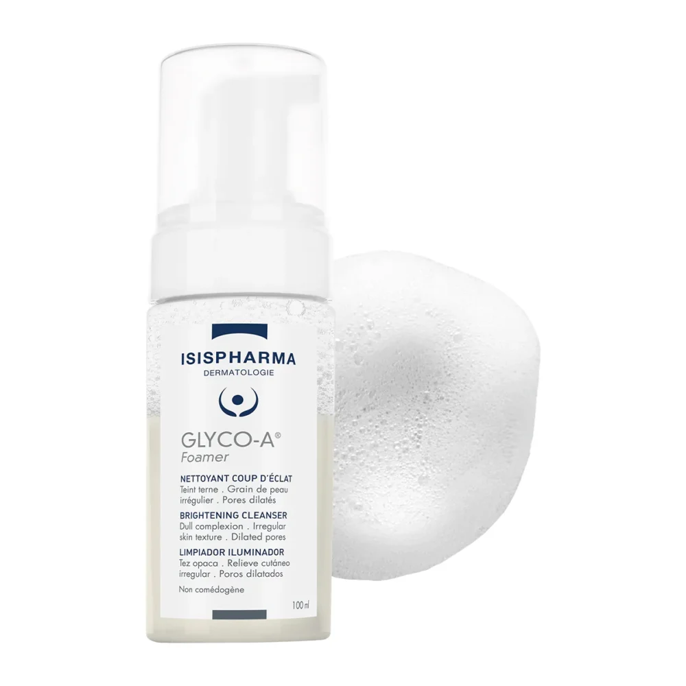 Isispharma glyco-a foamer mousse nettoyante 100ml