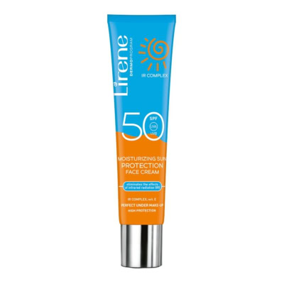 Lirene Ecran SPF50+ 40ml Invisible Visage à Base de Vitamine E