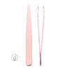 TITANIA Pince à Epiler Incliné 1091/75RGB B Rose Gold