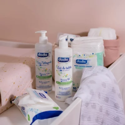 DODIE Maxi Carrés Coton Bio x 60 