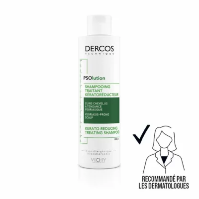 Vichy Dercos Shampoing Traitant Kératoréducteur PSOlution 200ml