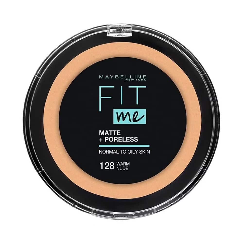 Maybelline poudre fit me matte and poreless 128 warm nude
