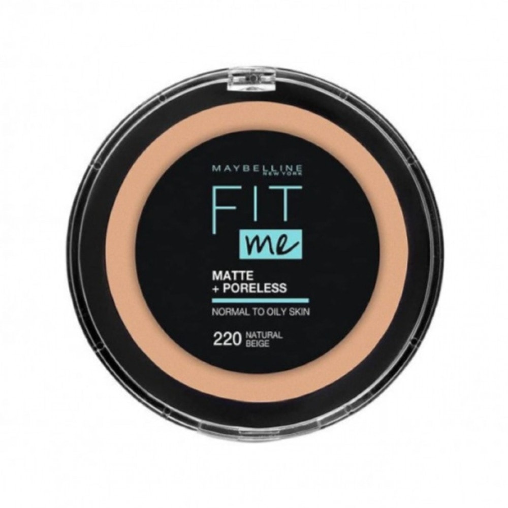 Maybelline poudre fit me matte and poreless 220 natural beige