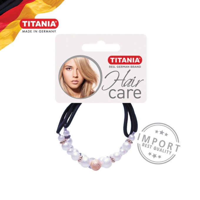 TITANIA 2 Elastiques 6CM Or/Argent - 8169