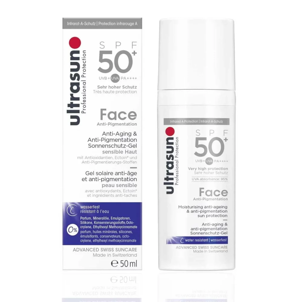 Ultrasun face anti-ageing et anti-pigmentation spf50+ 50ml