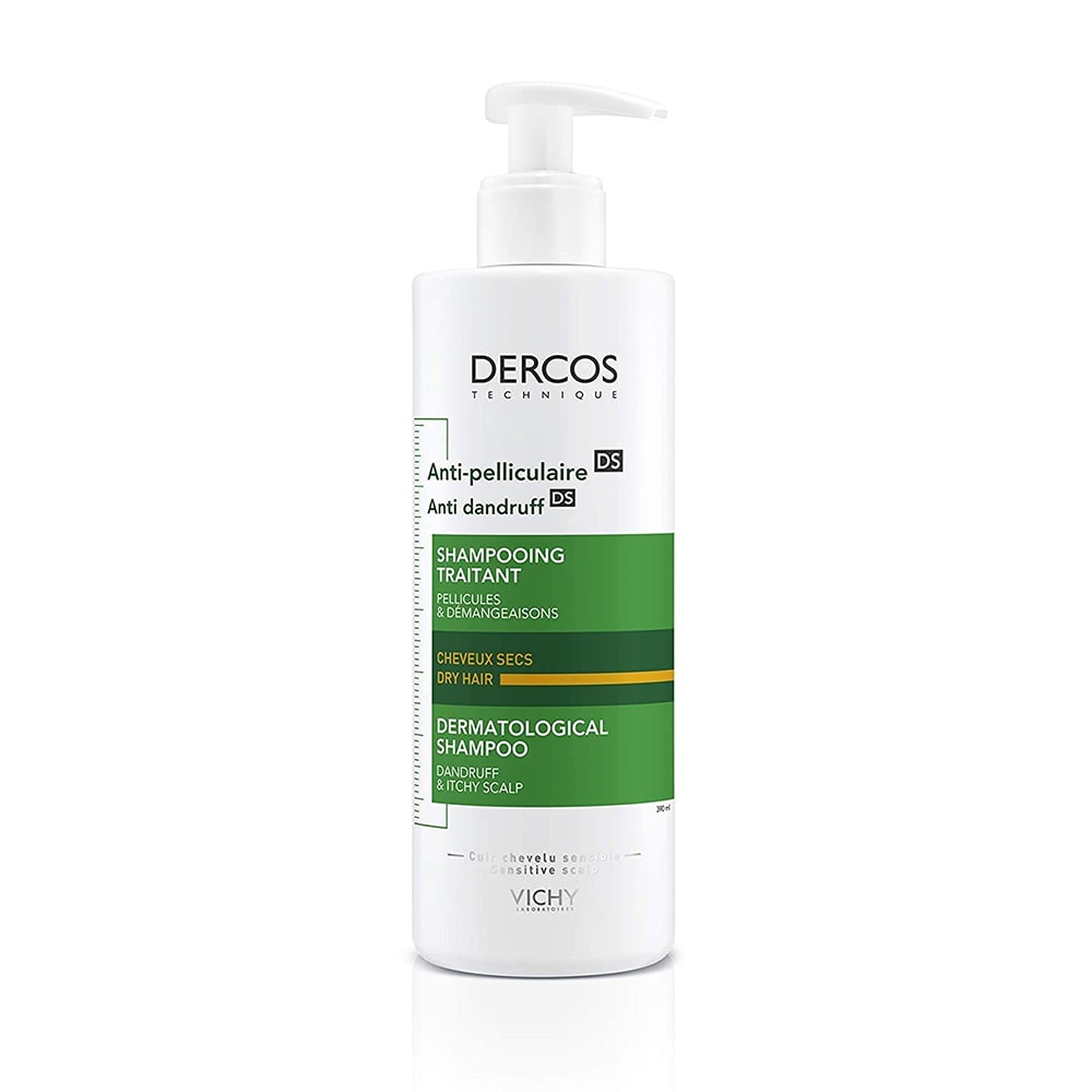 Vichy dercos anti-pelliculaire shampooing traitant cheveux secs 390ml