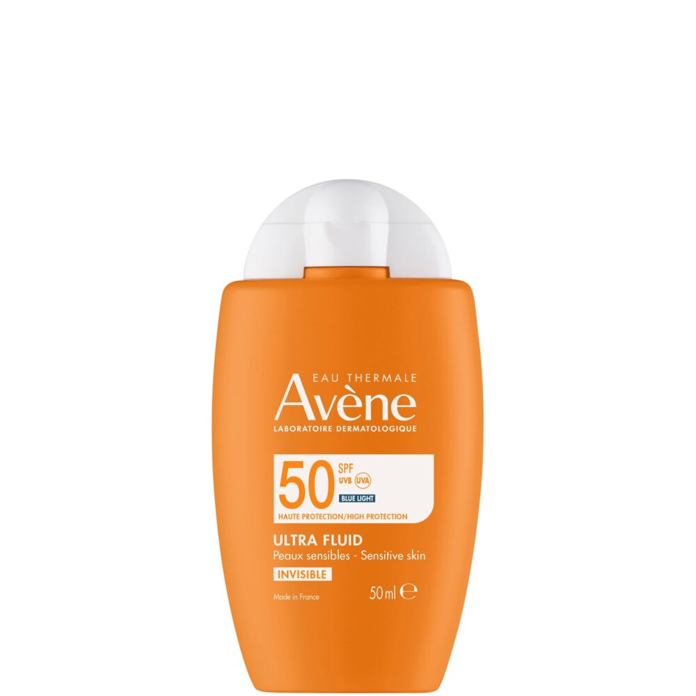 Avene ultra fluid spf 50+ peaux sensibles normales à mixtes 50ml
