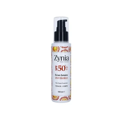 ZYNIA Ecran Solaire Invisible SPF50+ 100ml