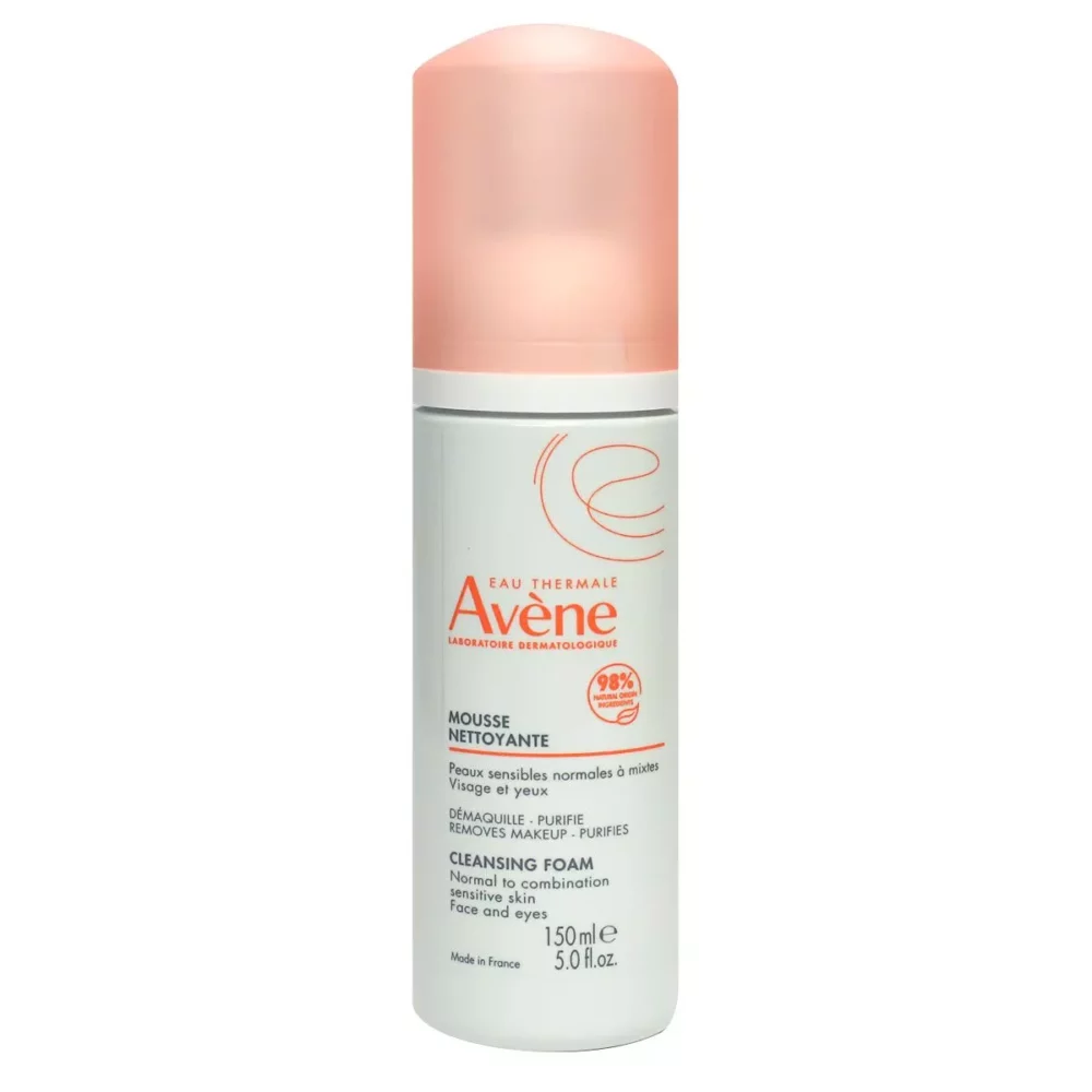 Avene mousse nettoyante visage et yeux