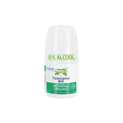 Natessance Déodorant 24h Rechargeable Aloe Vera Bio 50 ml