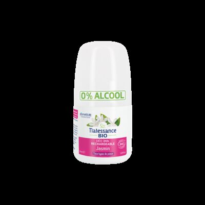 Natessance Déodorant 24h rechargeable Jasmin Bio