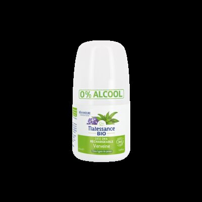 Natessance Déodorant 24h Rechargeable Verveine Bio 50 ml