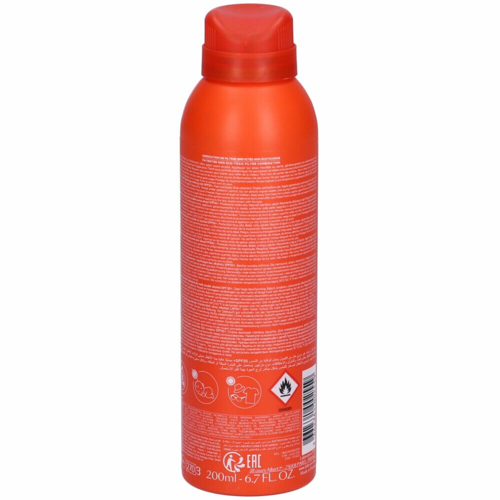 Sun secure lait crépitant