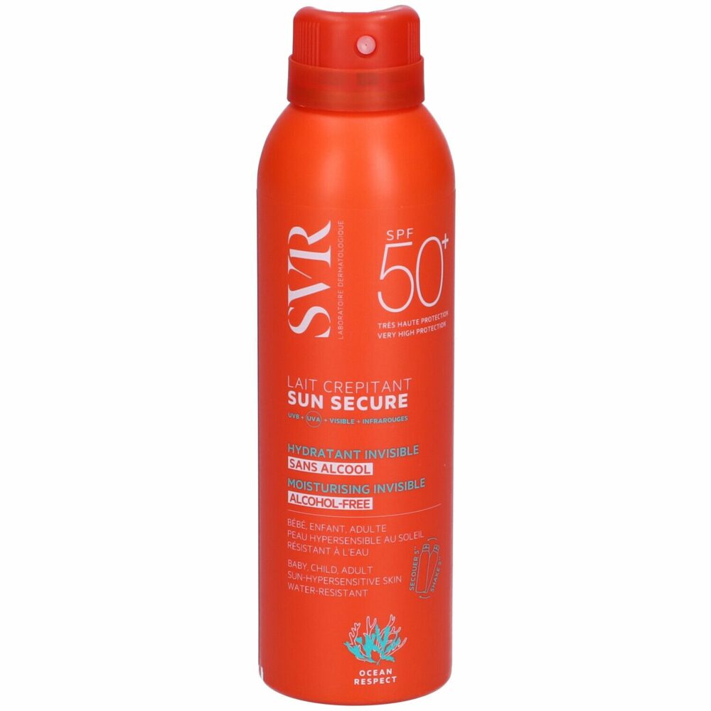 Sun secure lait crépitant