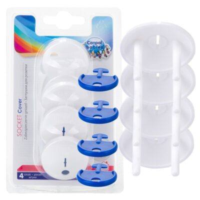 Canpol babies protections pour prises 4pcs - 13/100 Canpol babies protections pour prises, 4 pcs