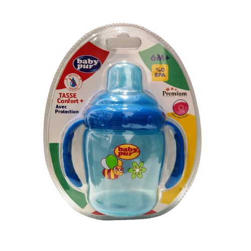 MAM Tasse de sport, 330 ml, tasse tendance anti-déversement pour enfants de  12 mois et plus, biberon pour bébé avec bec d'écoulement libre, tasse pour