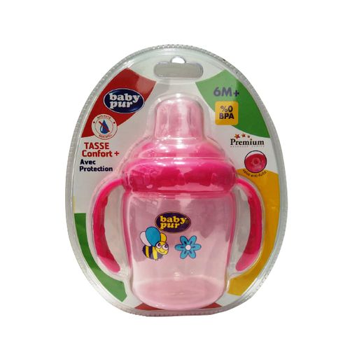 Baby Pur Tasse confort + 0% BPA avec Protection