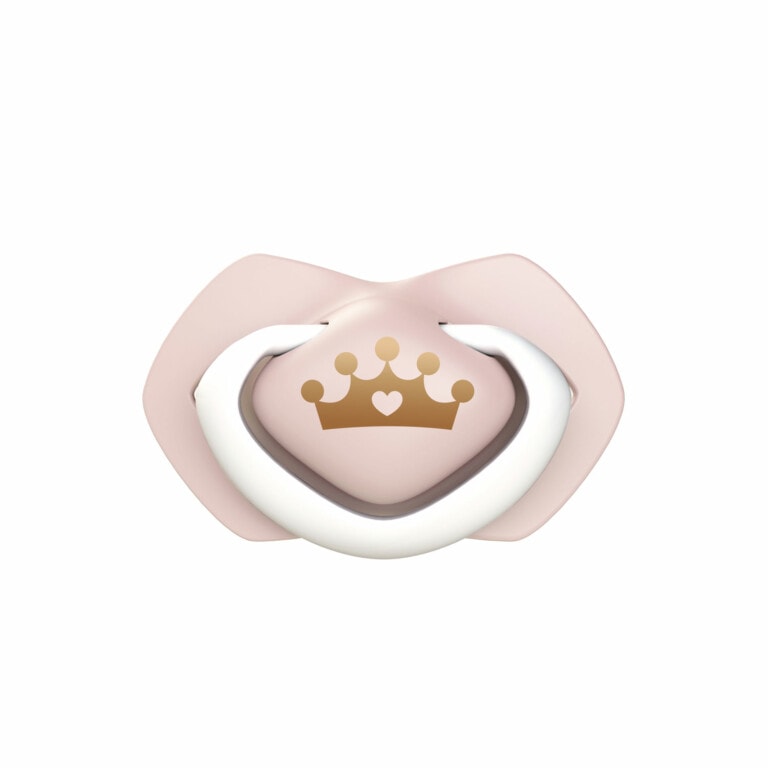Canpol 2 Sucettes Toucher Léger 0-6m Symétrique ROYAL BABY 22/650