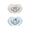 Canpol 2 Sucettes Universelle 6-18M Bonjour Paris Bleu - 22/648
