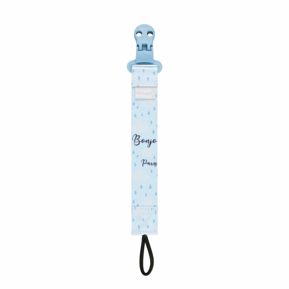 Canpol attache sucette bonjour paris bleu - 51/026