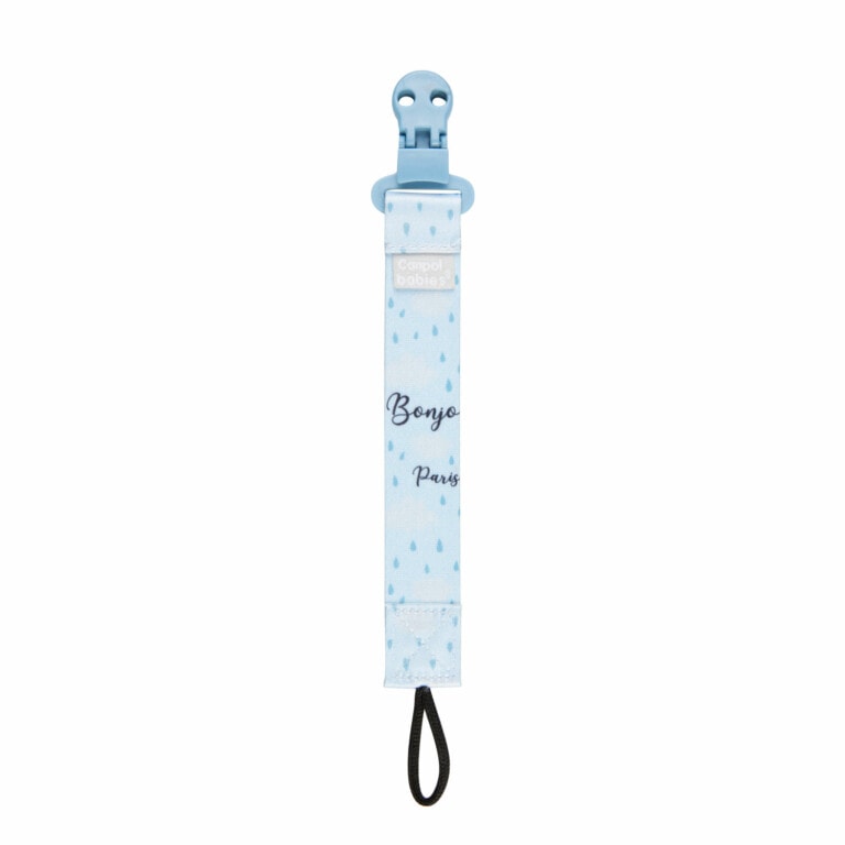 Canpol attache sucette bonjour paris bleu - 51/026
