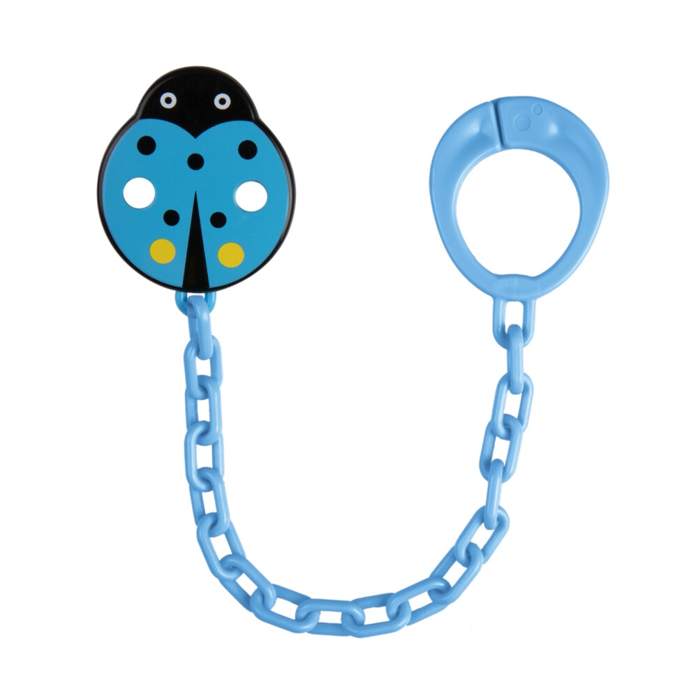 Canpol attache sucette coccinelle bleu - 10/873