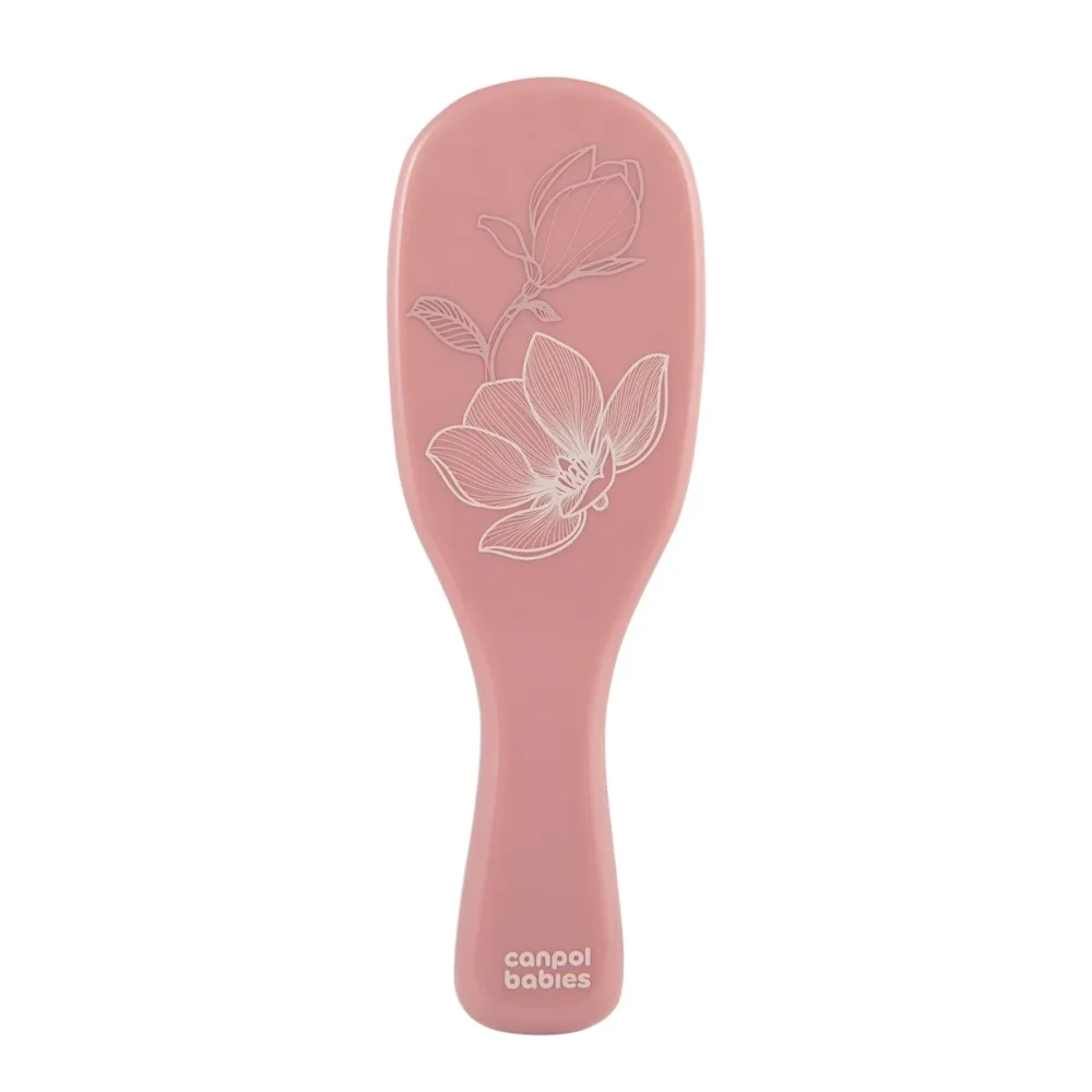 Canpol babies set brosse + peigne rose doré 7/406