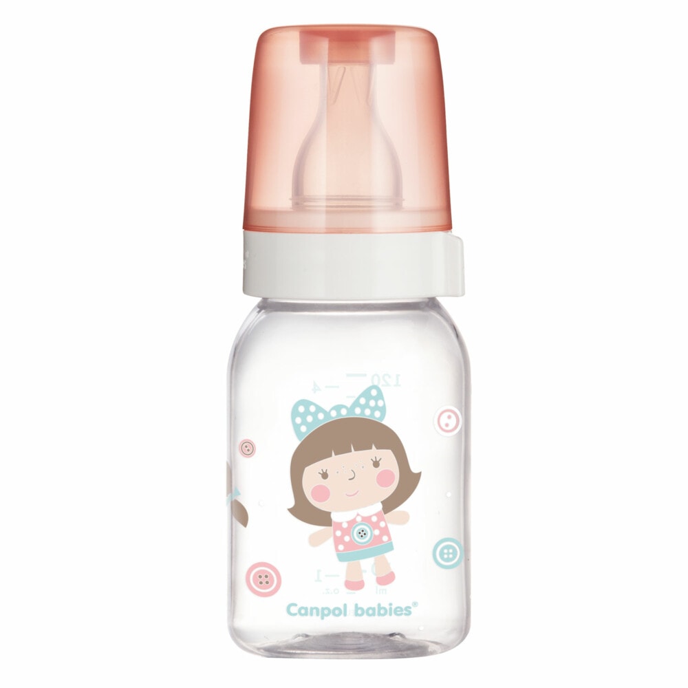 Canpol biberon en verre col etroit toys 120ml 42/202