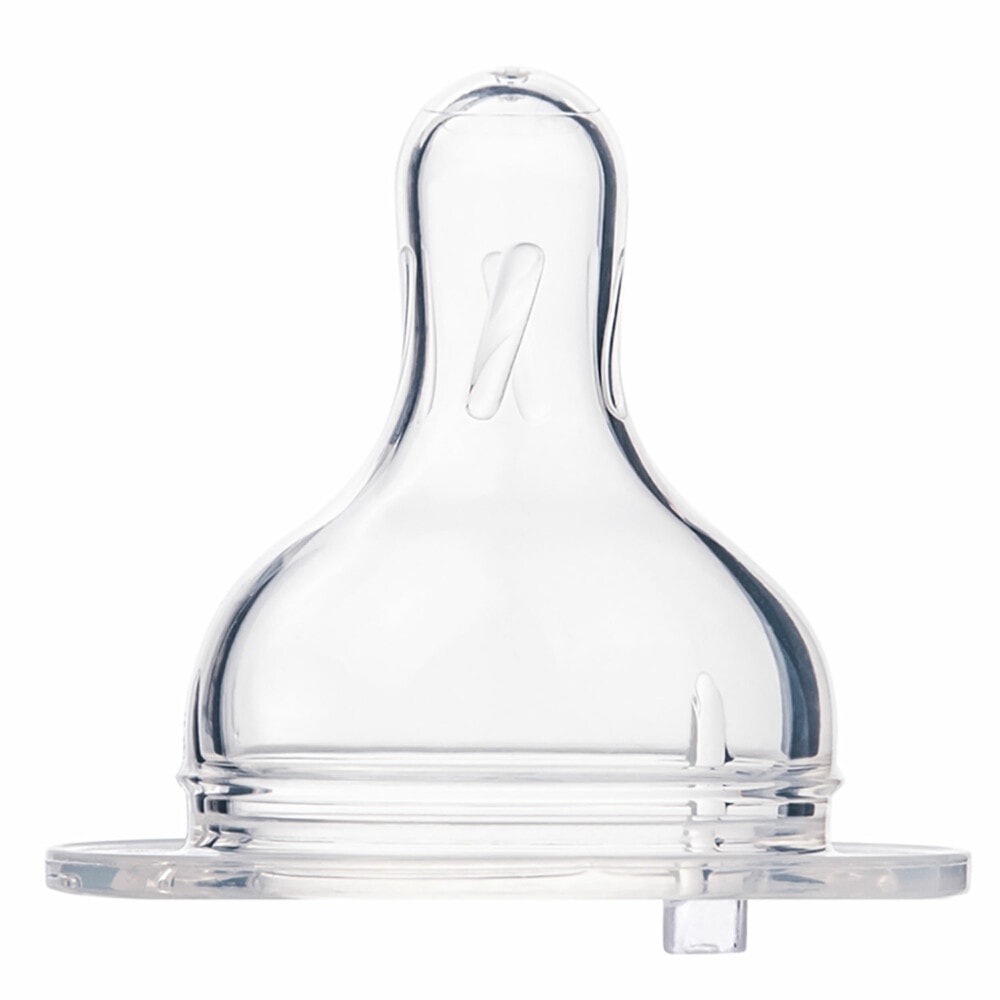 Canpol easystart tétine en silicone medium pour biberon à col large 6m+ - 21/721