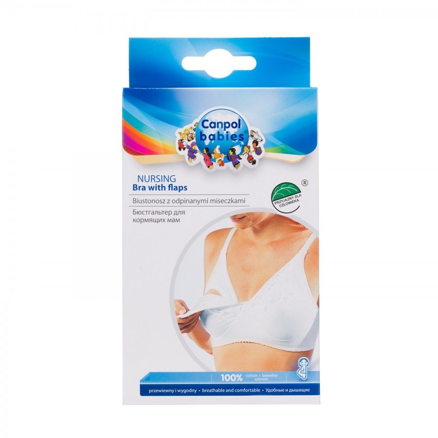 Canpol Soutien Gorge d'Allaitement Coton 80/C - 26/760