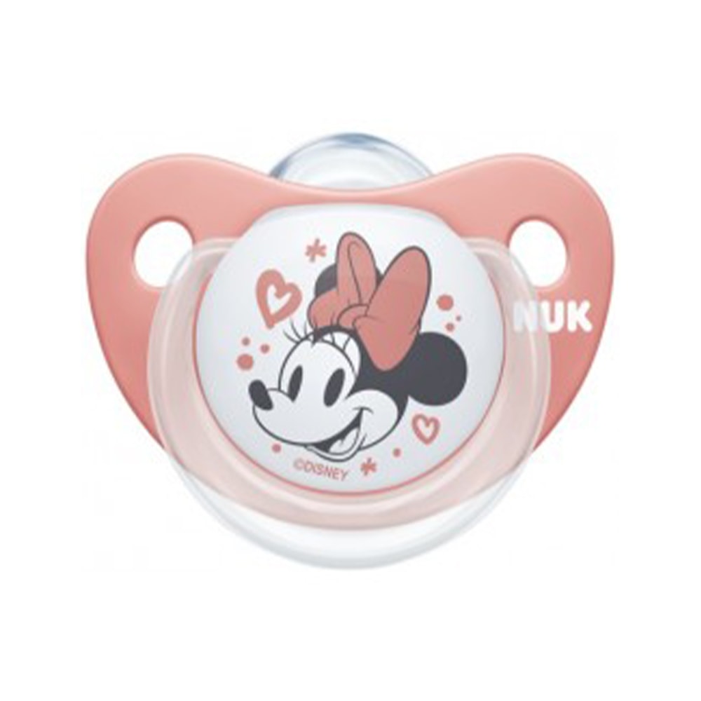 NUK Tétine Genius | 6-18 mois | Sucettes en silicone sans BPA | rose | 2  unités