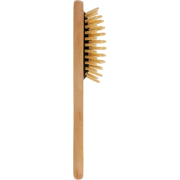 TITANIA Brosse Pneumatique Nature Hêtre 6 Rangée 18cm 2820