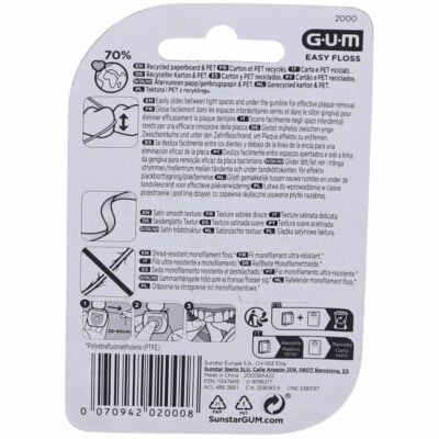 GUM Fil Dentaire Easy Floss 30m 2000